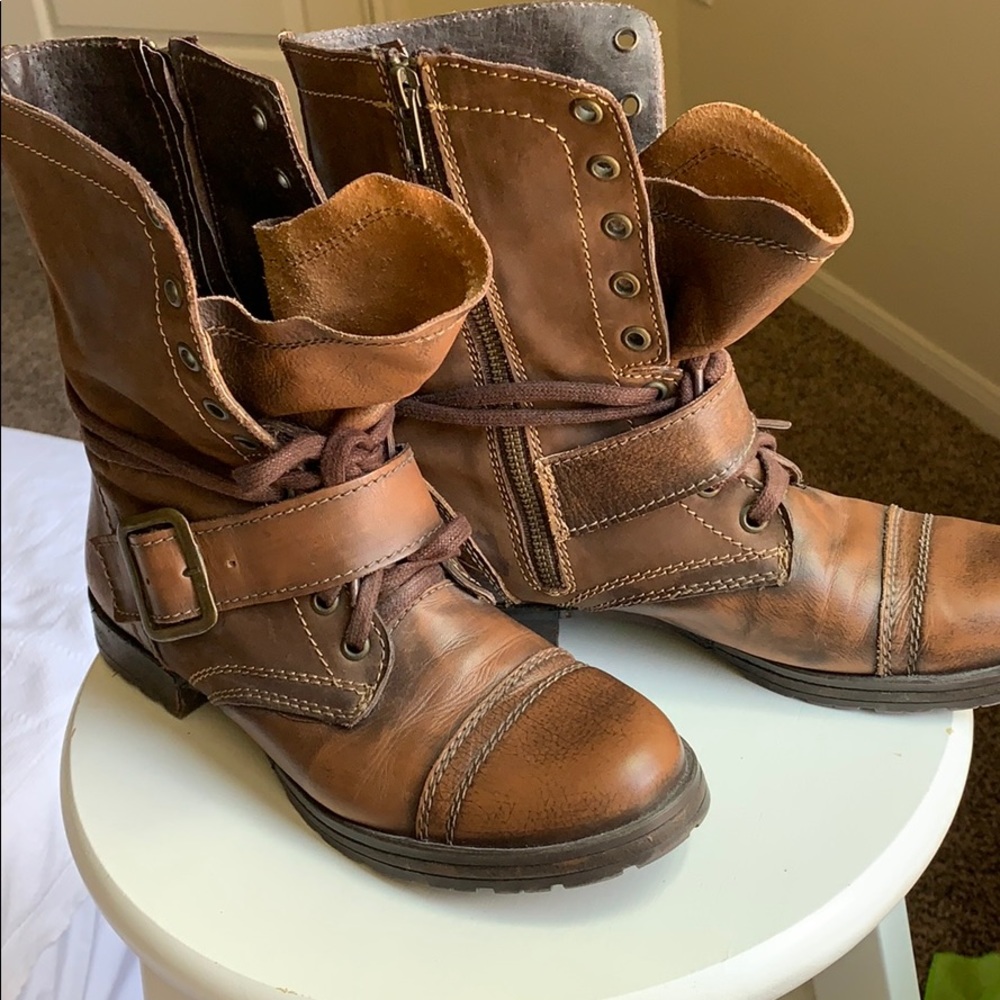 COPY - STEVE MADDEN combat boots